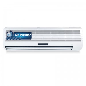 School Office Bedroom Smoke Smell Sensor HEPA UV Filter Air Purifier