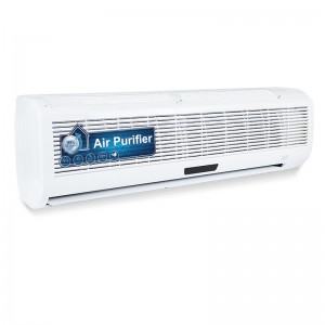 School Office Bedroom Smoke Smell Sensor HEPA UV Filter Air Purifier