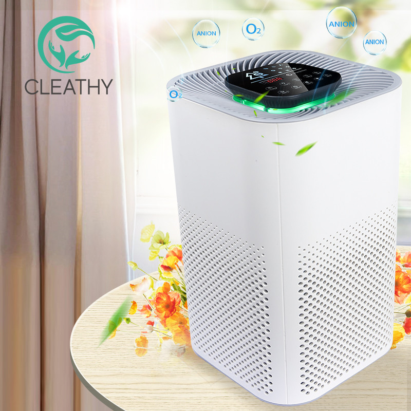 Quality Inspection for China Antivirus Antimicrobial Pm2.5 Display Air Cleaner Home Desktop Air Purifier with True HEPA Filter Factory Price Featured Image