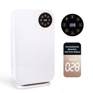 Professional China Home Air Purifier System - Factory Price RoHS Home Use Air Portable Air Cleaner True HEPA Air Purifier – LiangYueLiang
