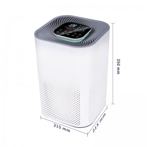 Factory Cheap Hot Top Rated Hepa Air Purifiers - Intelligent Silent Ionic Best Air Purifier Newest Portable Mini Negative Ion Air Cleaner – LiangYueLiang